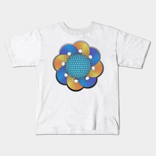 Disco Grooves MAGENTA Kids T-Shirt